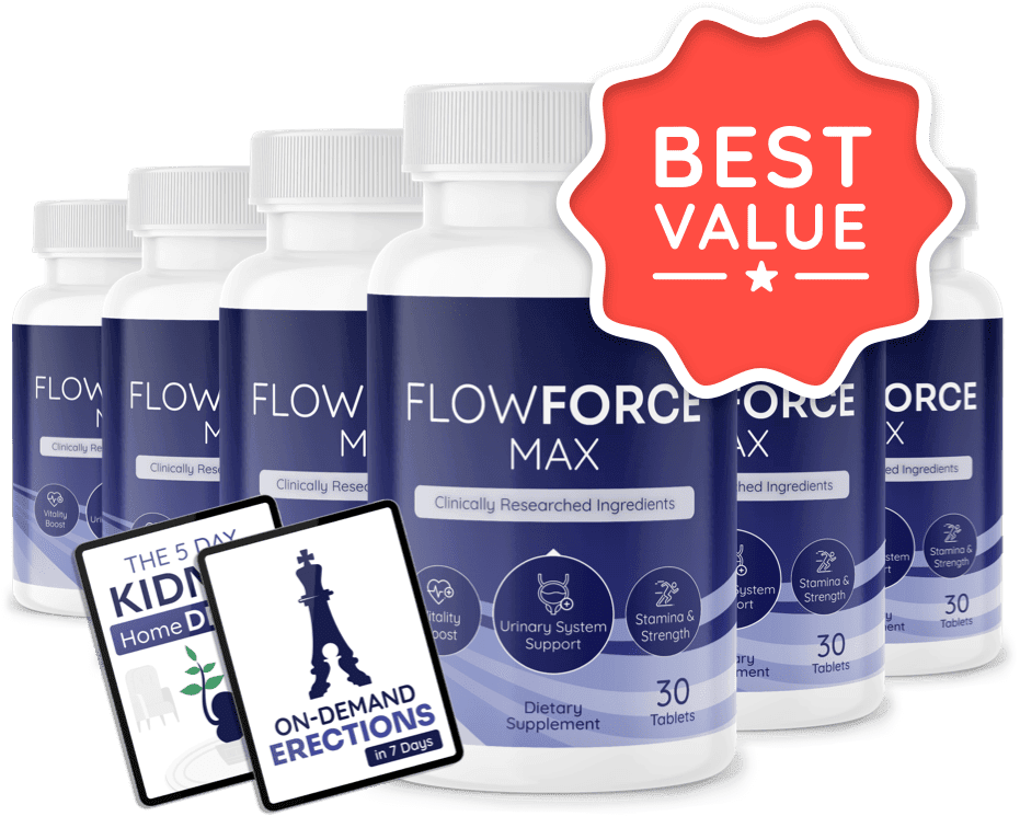 FlowForce Max 6 Bottles
